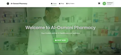 Screenshot of Al-Osmani-Pharmacy-ERP-system